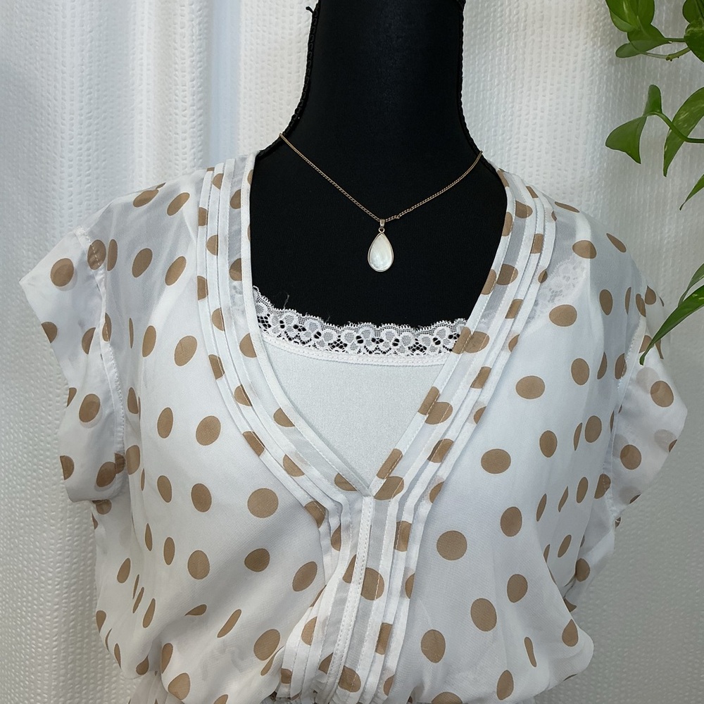 Polka Dot midi Dress